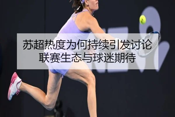 苏超热度为何持续引发讨论 联赛生态与球迷期待